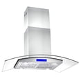 thumbnail image 2 of Cosmo COS-668ICS900 36 Inch Island Range Hood w/ Touch Controls, Stainless Steel, 2 of 5