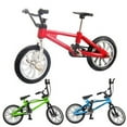 thumbnail image 2 of QHUDLV Mini Finger Bikes, Miniature Mountain Model, Toys Ornament,Desktop Vehicles Diecast Gifts Raci Collection Alloy, 2 of 9