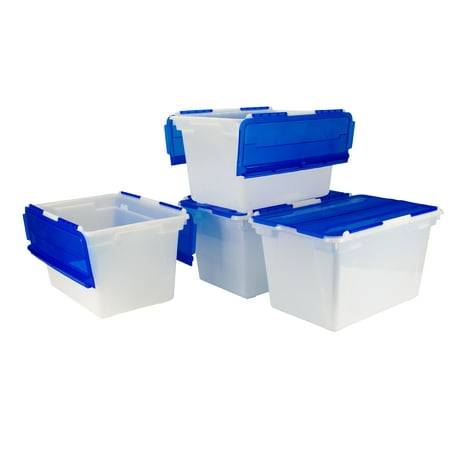 - 12 Gallon/45 Liters, Flip Top Tote (4 units/pack)
