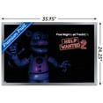 thumbnail image 3 of Five Nights at Freddy's: Help Wanted 2 - Funtime Freddy Wall Poster, 22.375" x 34" Framed, 3 of 5