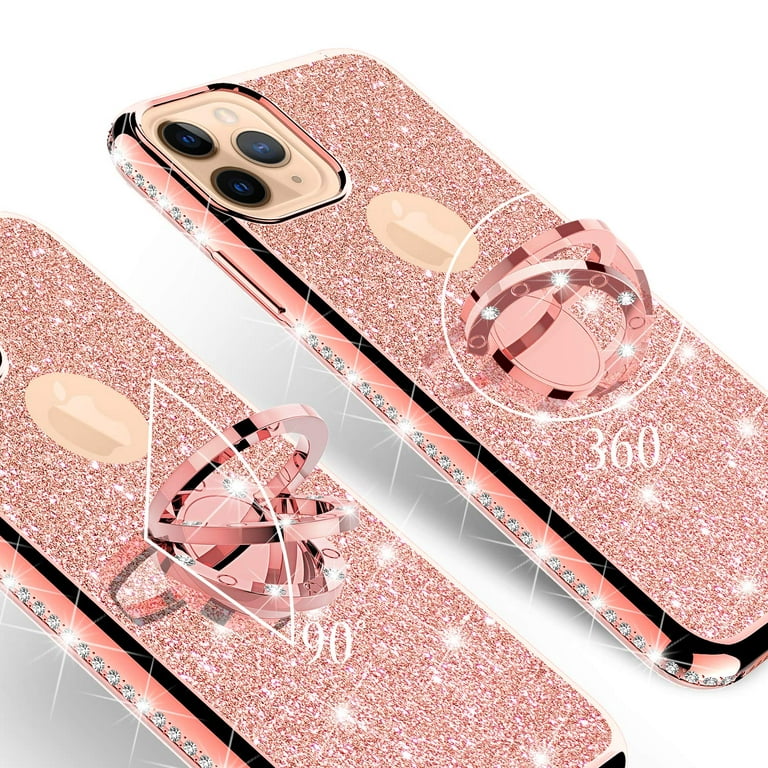 Toycamp for iPhone 12 Pro Max Case for Women, Cute Design Girls Teens  Elegant Print Case with Ring Kickstand Cover for iPhone 12 Pro Max (6.7  Inch)