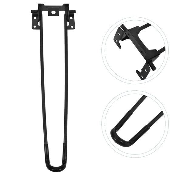 AURARMLET Folding Hairpin Legs For Table Iron 1Pack