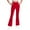 Red-01, variant on Ugoldhm Girls Fleece Lined Flared Pants - Fashion Bell Bottoms Stretchy Warm Trousers for 5-16 Years