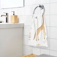 thumbnail image 5 of Giraffe in Trees Cotton Face Towels Absorbent Hand Towel Soft Bathroom Towel for Kitchen Hotel Decoration, 5 of 7