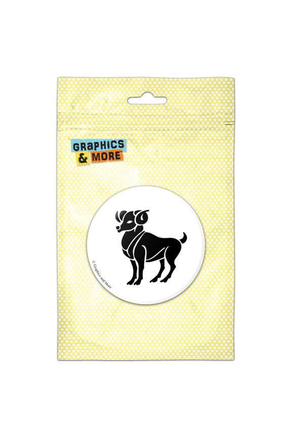 Aries Ram Zodiac Horoscope Pinback Button Pin Badge