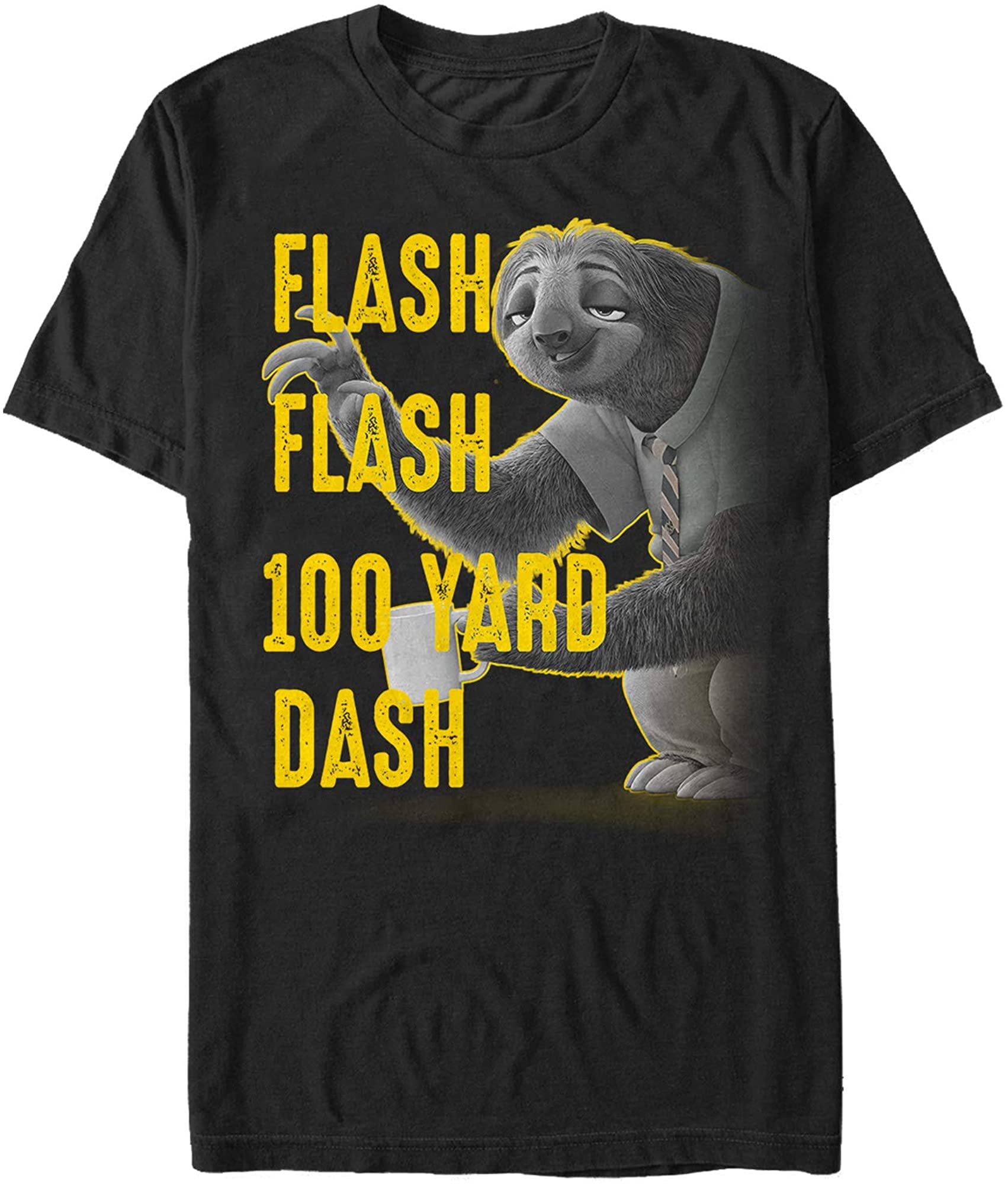 Mens Zootopia Sloth Flash 100 Yard Dash 