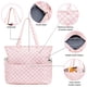 thumbnail image 2 of Bolsas impermeables de playa y piscina para mujer y mujer, extragrandes, bolsa de mano para gimnasio con compartimento húmedo para viajes de fin de semana, 2 of 7