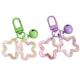 thumbnail image 2 of 4 Uds. Llavero con dijes de estrella y campana, llavero para mujeres y niñas, decoraciones para bolsos, 2 of 6