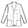 thumbnail image 4 of Meta Mens 30" iPad Pocket Consultation Labcoat, Style 739, 4 of 4