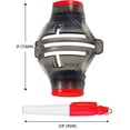 thumbnail image 4 of LJNYFDC Lightweight Golf Ball Marker Golf Line Blue/Red Drawer 360 Degree Scribing Clip Professional Line Drawing Set Ball Alignment Putting 3 Pieces, 4 of 6