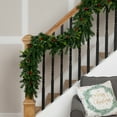 thumbnail image 5 of Northlight Canadian Pine Artificial Christmas Garland - 9' x 14" - Unlit, 5 of 6
