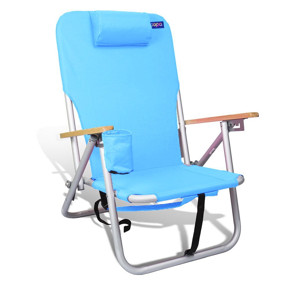 Beach & Camping Lightweight Aluminum Outdoor Sturdy Backpack Chair 4