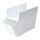 thumbnail image 4 of Carrito bajo mesa con ruedas, armario de almacenamiento, estantería, organizador de bolsos. Hecho a mano. Blanco, 4 of 7