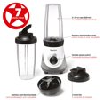 thumbnail image 4 of Starfrit Personal Blender 7PC Set - Two 828ml Cups - Two Blades - High, Low & Pulse Modes - 300W - Perfect for Smoothies!, 4 of 5