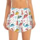 thumbnail image 2 of Balery Dinosaur Pantalones cortos deportivos para mujer con forro y dos bolsillos, elásticos, para entrenamiento, gimnasio, yoga-X-Large, 2 of 7