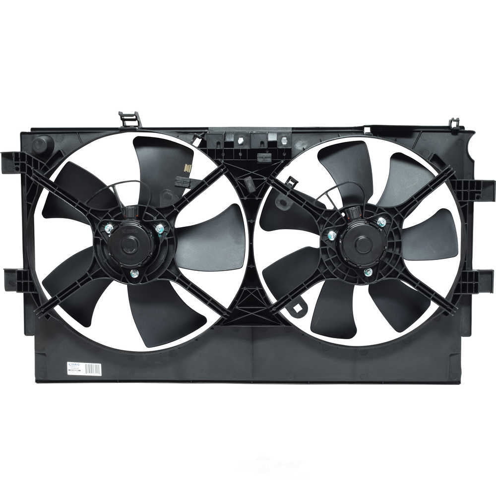 UAC FA 50512C Dual Radiator and Condenser Fan Assembly