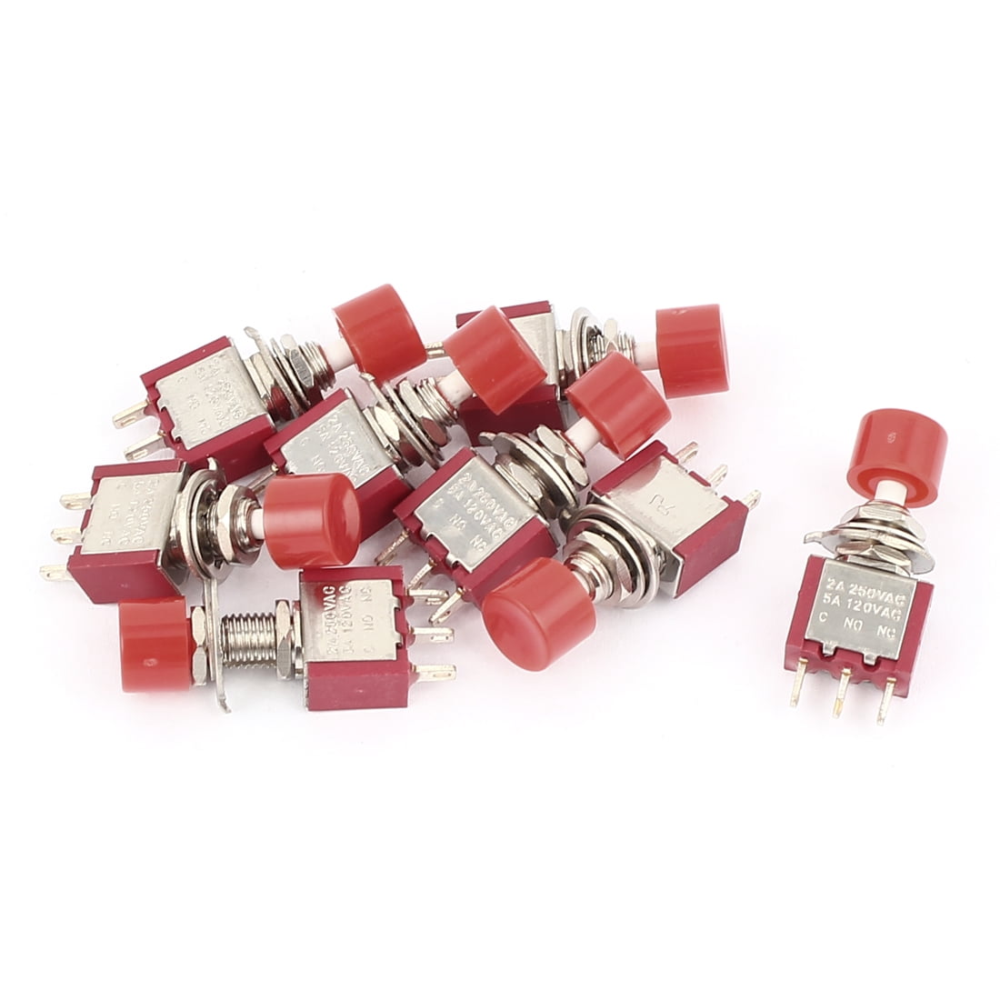 Lot De 5 Micro-interrupteurs KW3-OZ 16A AC125/250V SPDT - Marque Uxcell, Neuf Sous Emballage