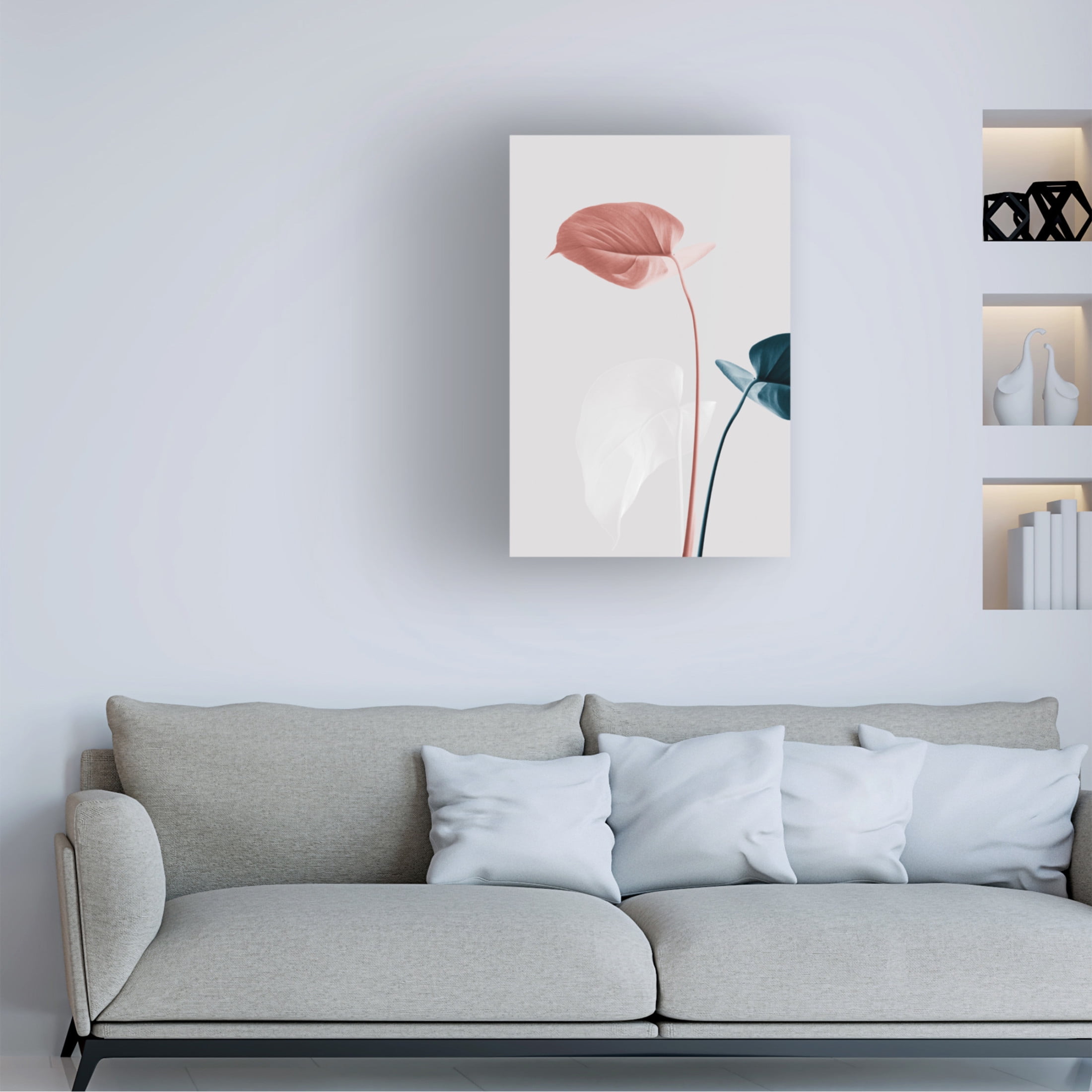 Trademark Fine Art Pictufy Studio Monstera Creative 25 Canvas Wall Art