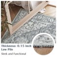 thumbnail image 5 of RUGKING Rugs For Living Room 8X10 Washable Orental Rug Thin Traditional Carpet For Bedroom Hallway Kitchen Silver Grey, 5 of 8