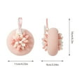 thumbnail image 2 of Sunflower Suction Cup Bath Sponge 2025 2-in-1 Exfoliating Shower Loofah with Finger Rings for Deep Cleansing & Gentle Skin Care, 2 of 4