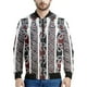 thumbnail image 2 of Chaqueta con cremallera maorí en blanco y negro para hombres y niños, sudadera de gran tamaño con estampado 3D, chaquetas bomber de manga larga para primavera y otoño, 2 of 5