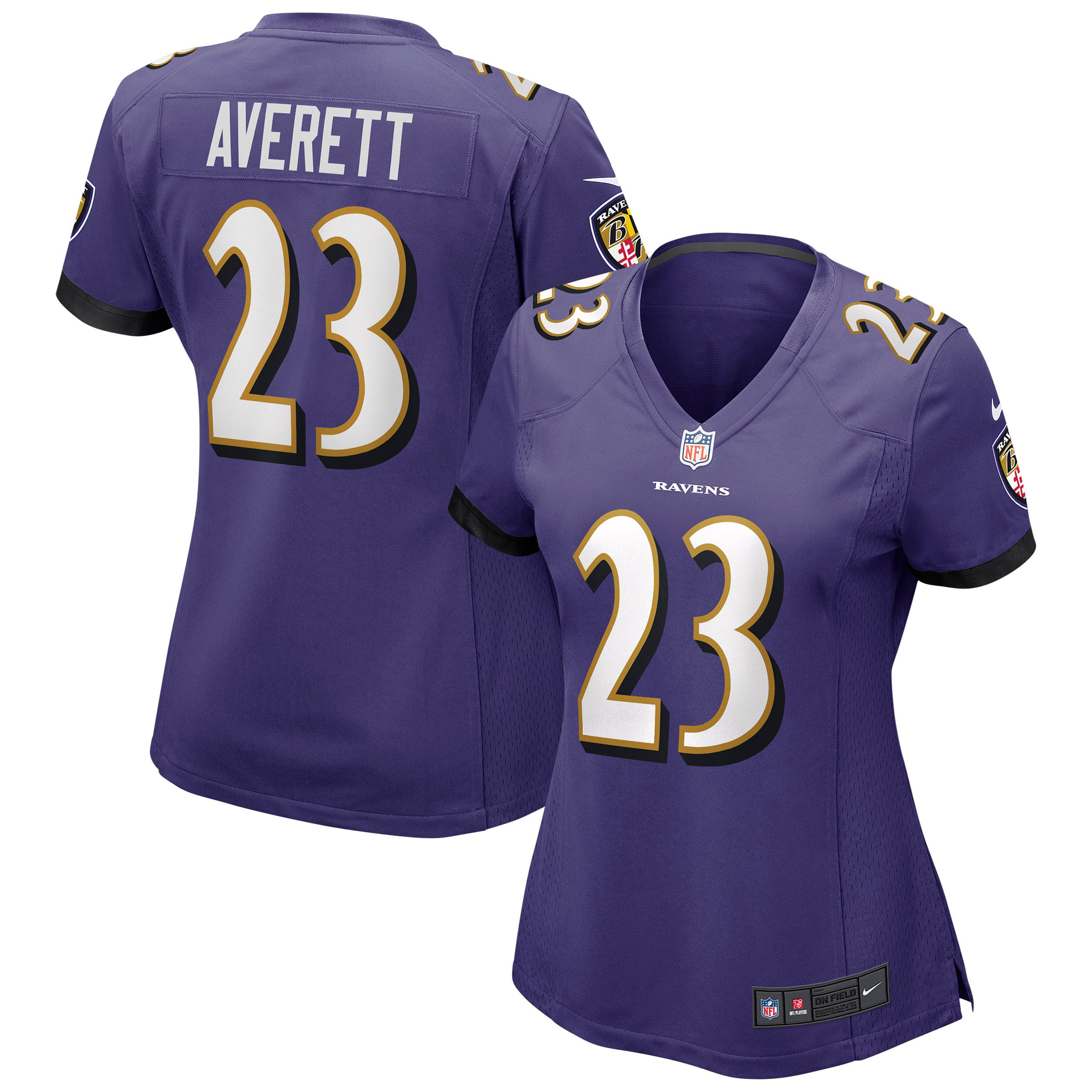 Anthony Averett Baltimore Ravens Nike Women's Game Jersey - Purple - Walmart.com