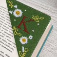 thumbnail image 1 of 🔖 26 Letters Elegant Hand Embroidered Corner Bookmark Bookmark Decoration Handmade Custom Letter Bookmark Hand Corner Bookmark Easter Crafts for Toddlers, 1 of 4