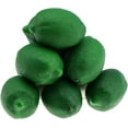 thumbnail image 2 of 8 PCS Fake Green Lemons Artificial Fruits Faux Lifelike for Lemonade Party Kitchen Table Summer Decorations Vase Wreath Garland, 2 of 3