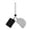 Black, variant on Kcolen Zip Around Wristlet Purse for Women Portable Keychain Wallet Pouch Compact Organizer