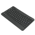 thumbnail image 1 of Teclado inalámbrico de 10 pulgadas, delgado, resistente al agua, estilo tijera, inalámbrico, Bluetooth, francés, AZERT, para tableta, teléfono, computadora, color negro, 1 of 12
