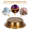 thumbnail image 3 of EXHUMKY Base De Redonda De Metal Dorado Para Con Peso Estable Y Moderno Para Del Hogar, 3 of 8