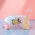 thumbnail image 3 of CAROOTU TPU Cute Cartoon Cosmetic Bag Transparent Ins Style Storage Bag Large Capacity, 3 of 5