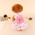 thumbnail image 4 of Paquete de 2 vestidos para perros, falda para mascotas, ropa para perros, vestidos con pajarita para perros pequeños, niñas y gatos Namotu CPB-DE-LYY2033-1, 4 of 5