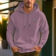 thumbnail image 6 of Men's 100% Cotton Puppy Skateboard Pattern Hoodie 450g Thick Pocket Hood, 6 of 13