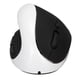 thumbnail image 2 of Ratón vertical de mano izquierda 2,4G ratón ergonómico vertical inalámbrico ratón recargable con adaptador USB DPI ajustable para PC negro blanco, 2 of 5