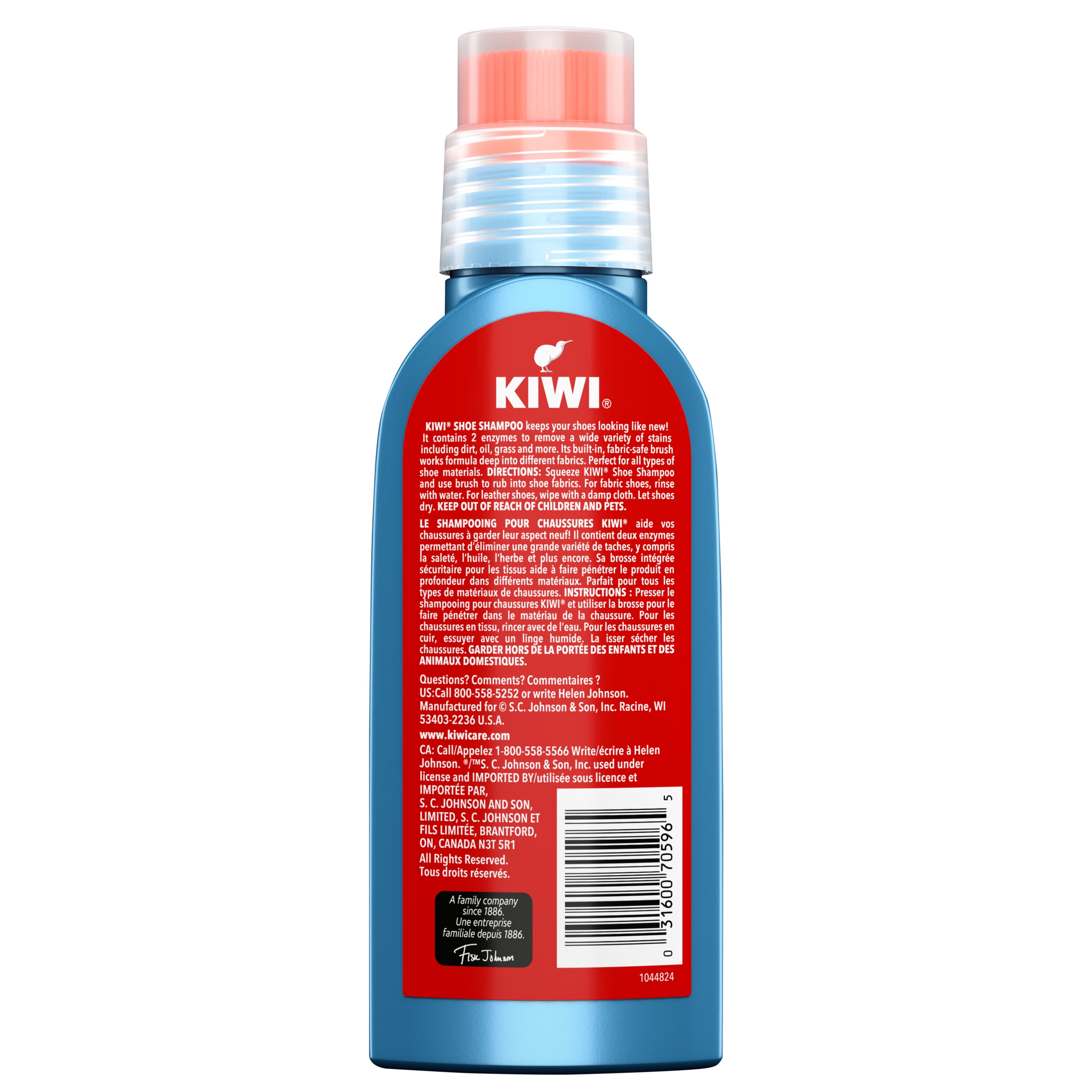 Kiwi shoe shampoo on suede outlet