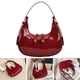 thumbnail image 1 of Bolso Media para Mujer Bolso Hombro Informal Bolso Elegante para Citas (rojo L), 1 of 9