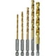 thumbnail image 1 of Juego De Brocas Recubr. Titanio 1/4 Hexagonal D-35318 Makita D-35318, 1 of 4