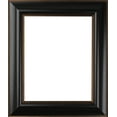 thumbnail image 2 of 4" Polystyrene Majesctic Picture Frame by WholesaleArtsFrames-com 11x16, Royal black & Gold - Made in USA, 2 of 5