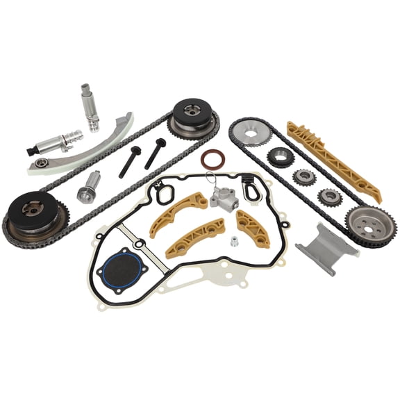 CCIYU Engine Timing Chain Kit Compitiable for Buick,for Chevrolet,for GMC,for Pontiac 2.2L,2.4L