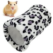 Bangcool Hamster Tunnel Bed Warm Plush Cute Hamster Tube Toy Small Animal Sleeping Bed
