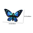 thumbnail image 3 of Butterfly Shape Decorative Pillow Plush Toy for Sofa Bed Room Garden Decor Multi Color Soft Hugging Gift, 3 of 6