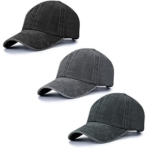 Baseball Cap Unisex Vintage Washed Distressed Cap,Retro Adjustable Dad Hats,Baseball Hat for Men Women