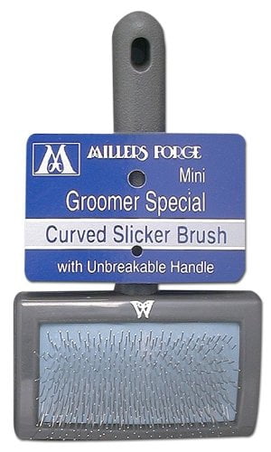 millers forge curved slicker brush