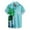 Green, variant on Ketyyh-chn99 Men's Long Sleeve Button Down Dress Shirts Fashion Men'S Summer Vacation Tourism Beach Fashion Trend Leisure 3d Digital Printing Short Sleeve Shirt Green,S