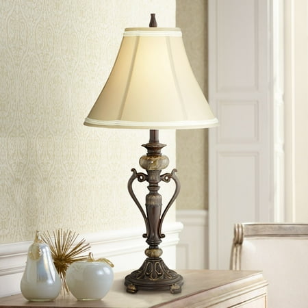 - Kathy Ireland Amor Collection Table Lamp in Bronze