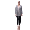 thumbnail image 6 of Richie House Women's Cardigan Sweater with Two Pockets RH2063-B-S, 6 of 7