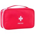 thumbnail image 1 of Bolsa de primeros auxilios - Bolsa de botiquín de primeros auxilios vacía para el hogar Viajes al aire libre Camping Senderismo, Mini bolsa de almacenamiento médico vacía Bolsa portátil (Rojo), 1 of 5