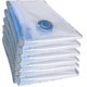 thumbnail image 1 of 6 Pack XXL Vacuum Storage Bags for Clothes Duvets - Space Saver Leakproof 100x70cm, 1 of 3