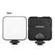 thumbnail image 4 of Miniluz LED bicolor para vlogs Andoer W64, 2500 K-6500 K, regulable, 6 W, 4 of 8